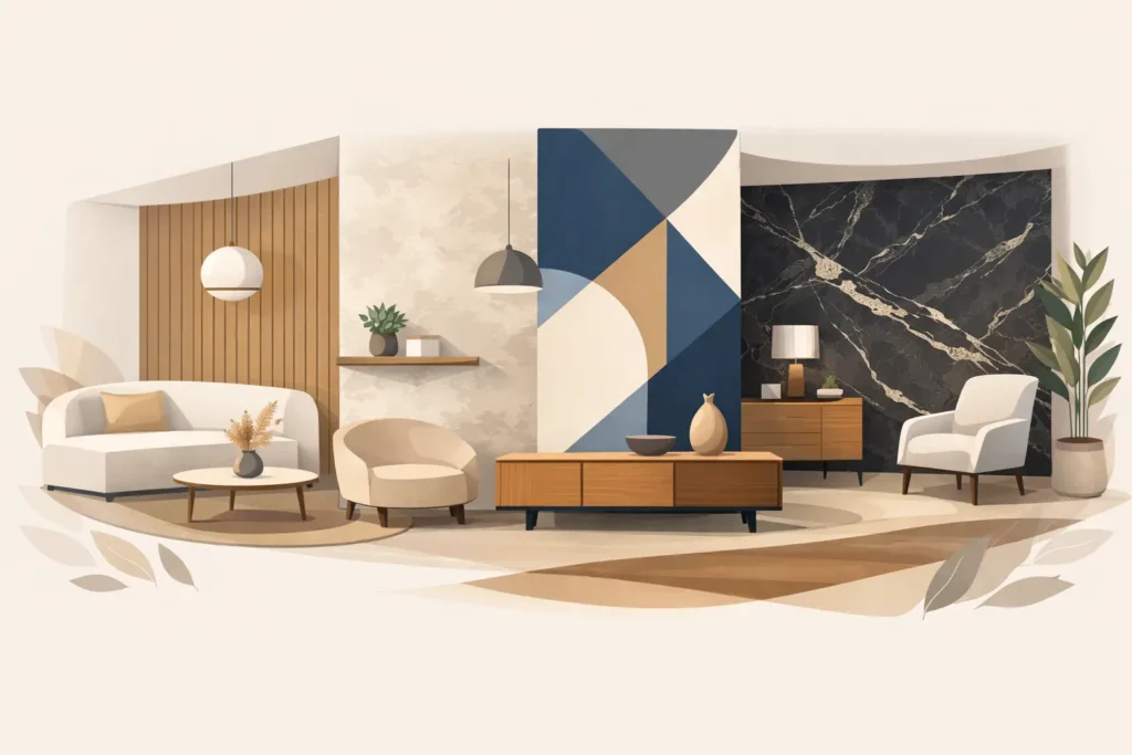 Best Interior Feature Wall Finish Ideas