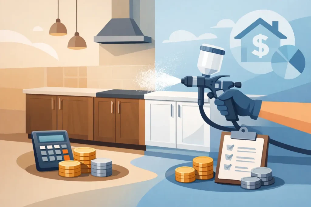 Kitchen Cabinet Respray Cost Explained