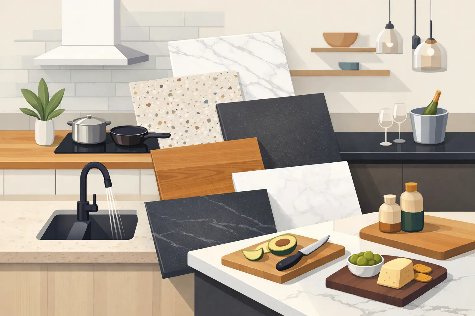 8 Best Worktop Makeover Ideas for Modern Kitchens