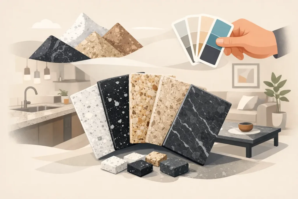 Custom Granite Color Options That Fit Your Space