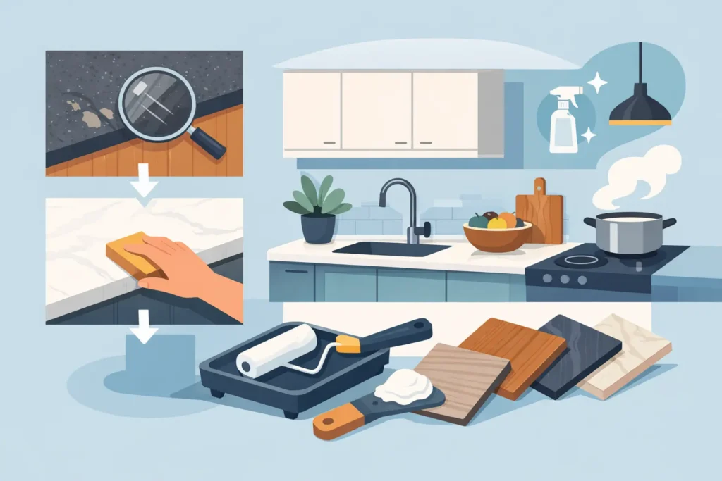 Surface Transformation Guide for Kitchens