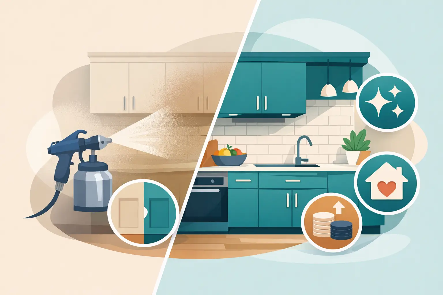 Top Benefits of Kitchen Respraying Explained