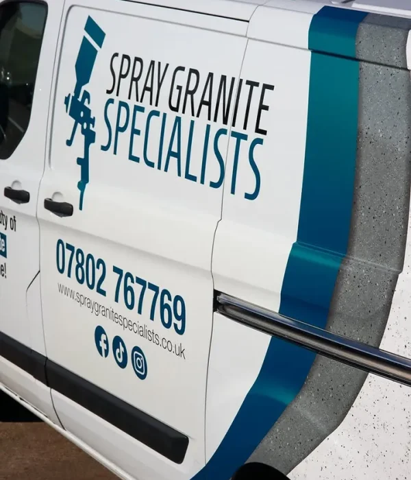 Spray Specialists branded van – professional coating and respray services across the UK